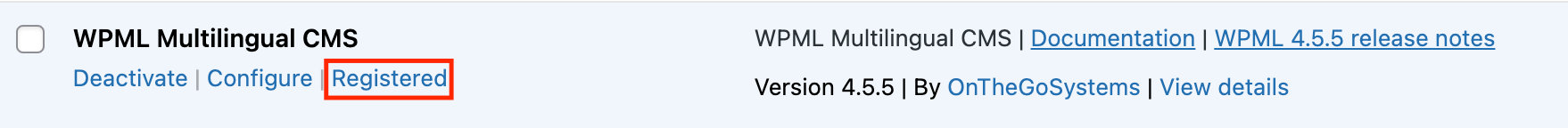 WPML Multilingual CMS plugin