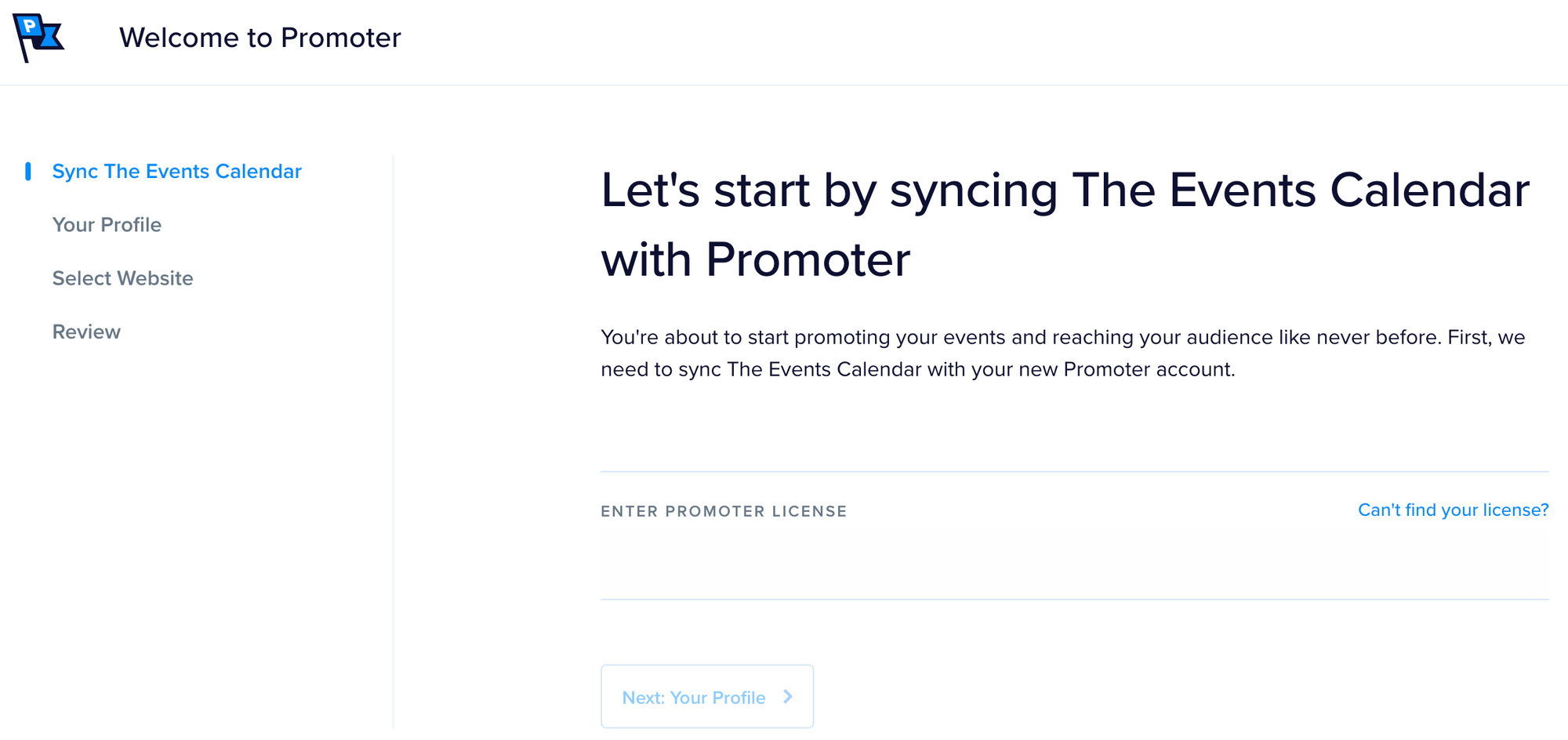 Promoter Quick Start Guide for custom email marketing