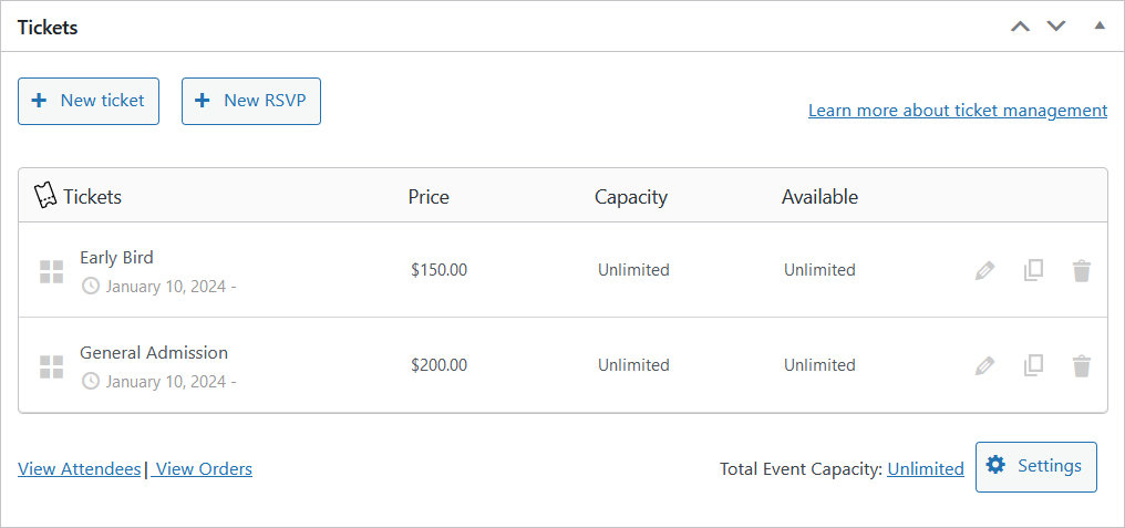 Using WP Fusion with tickets in Event Tickets Plus