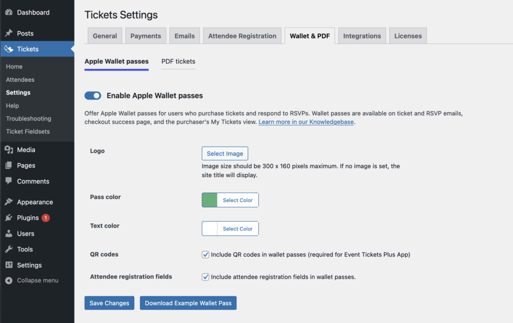 Getting started with Digital Wallets & PDFs Knowledgebase