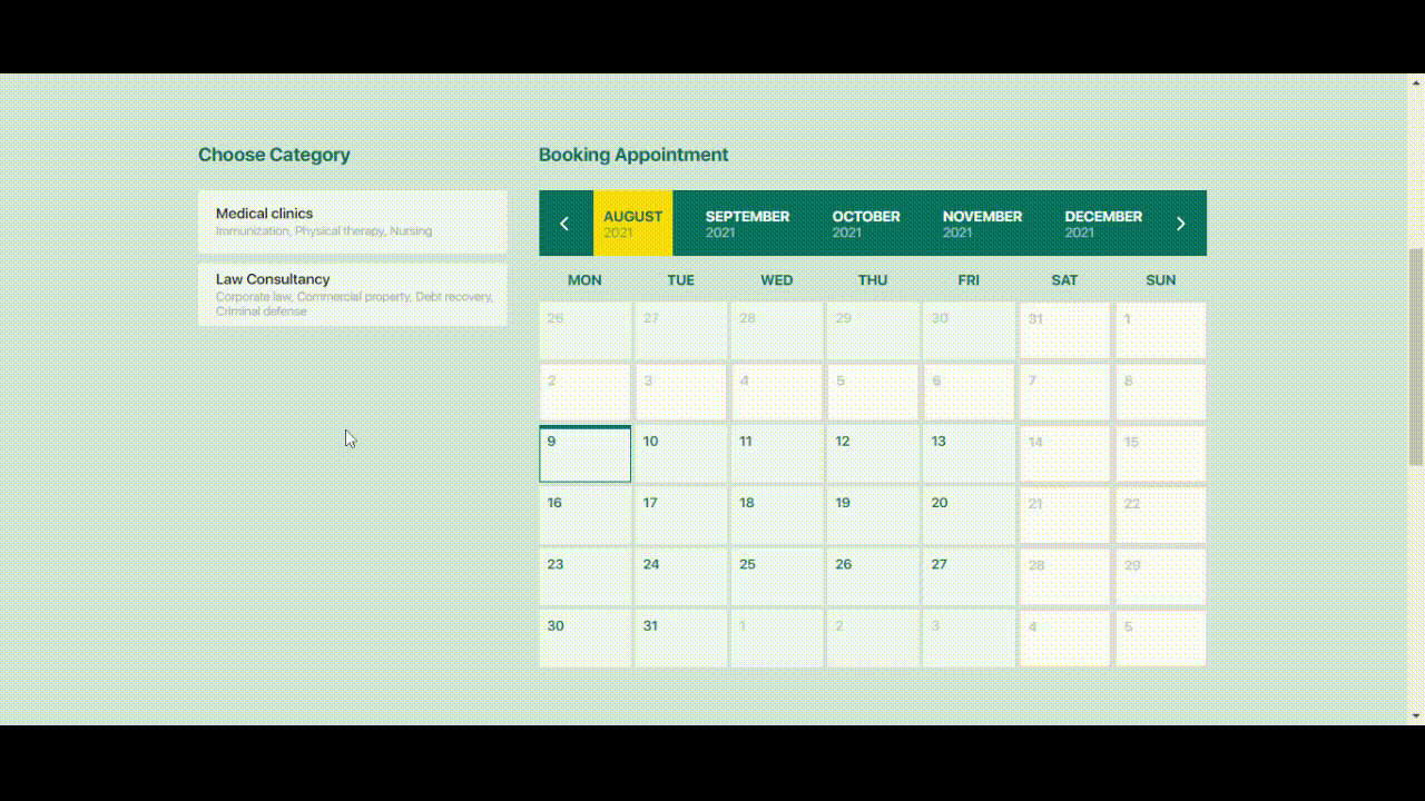 Bookit calendar templates - Knowledgebase
