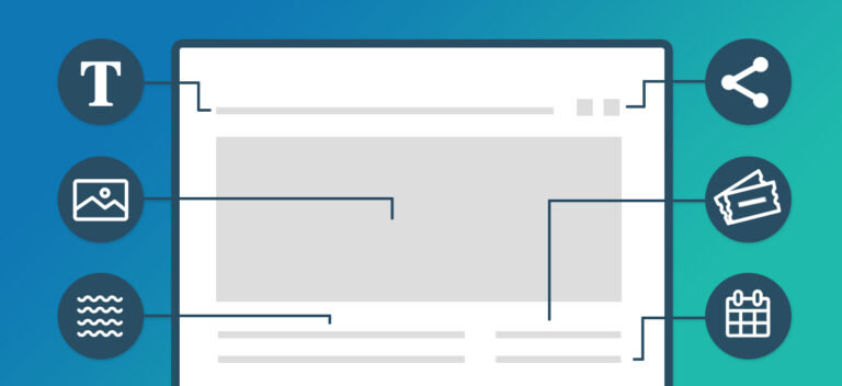 anatomy of event page