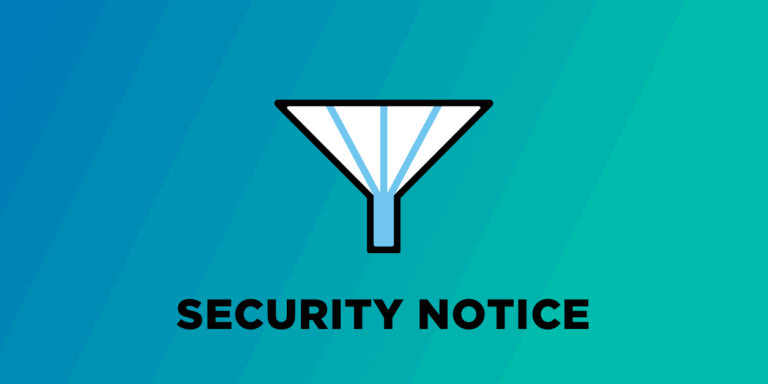 Security Fix for Filter Bar