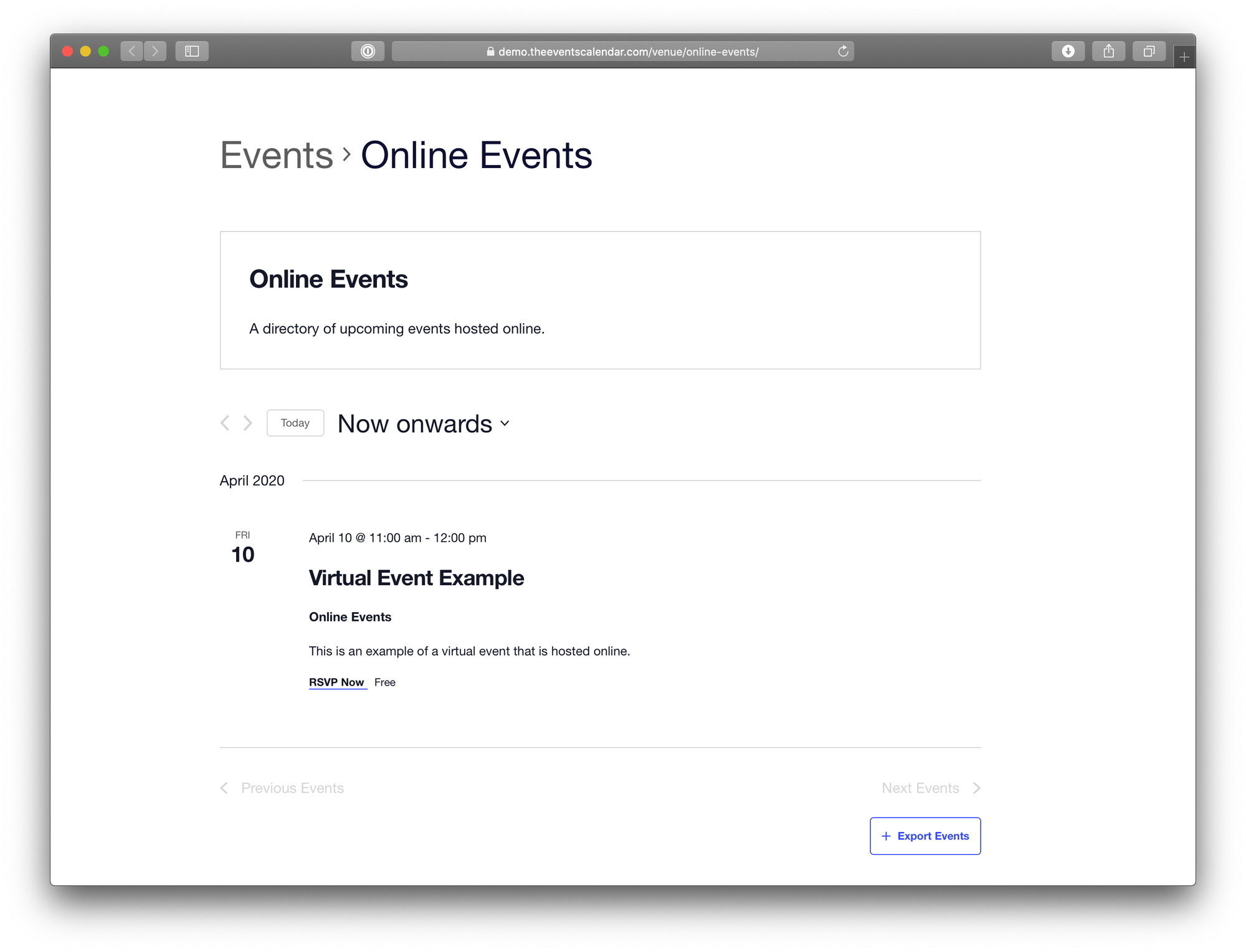 Optimizing Your Calendar For Online Events The Events Calendar