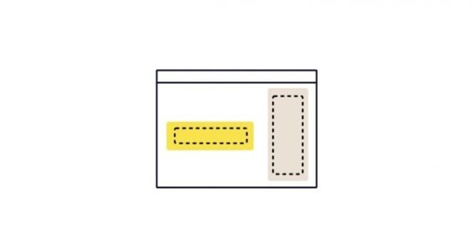 Illustration of a widget area