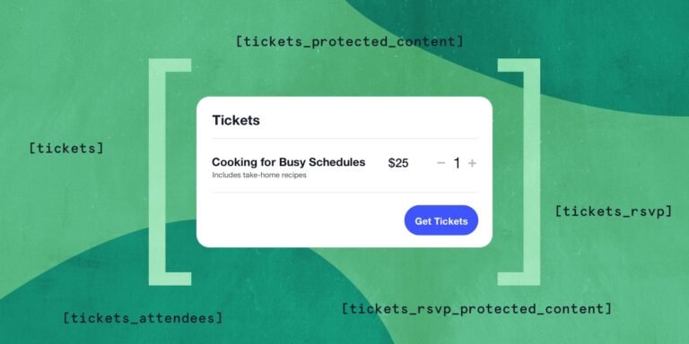 Introducing New Shortcodes for Event Tickets Plus