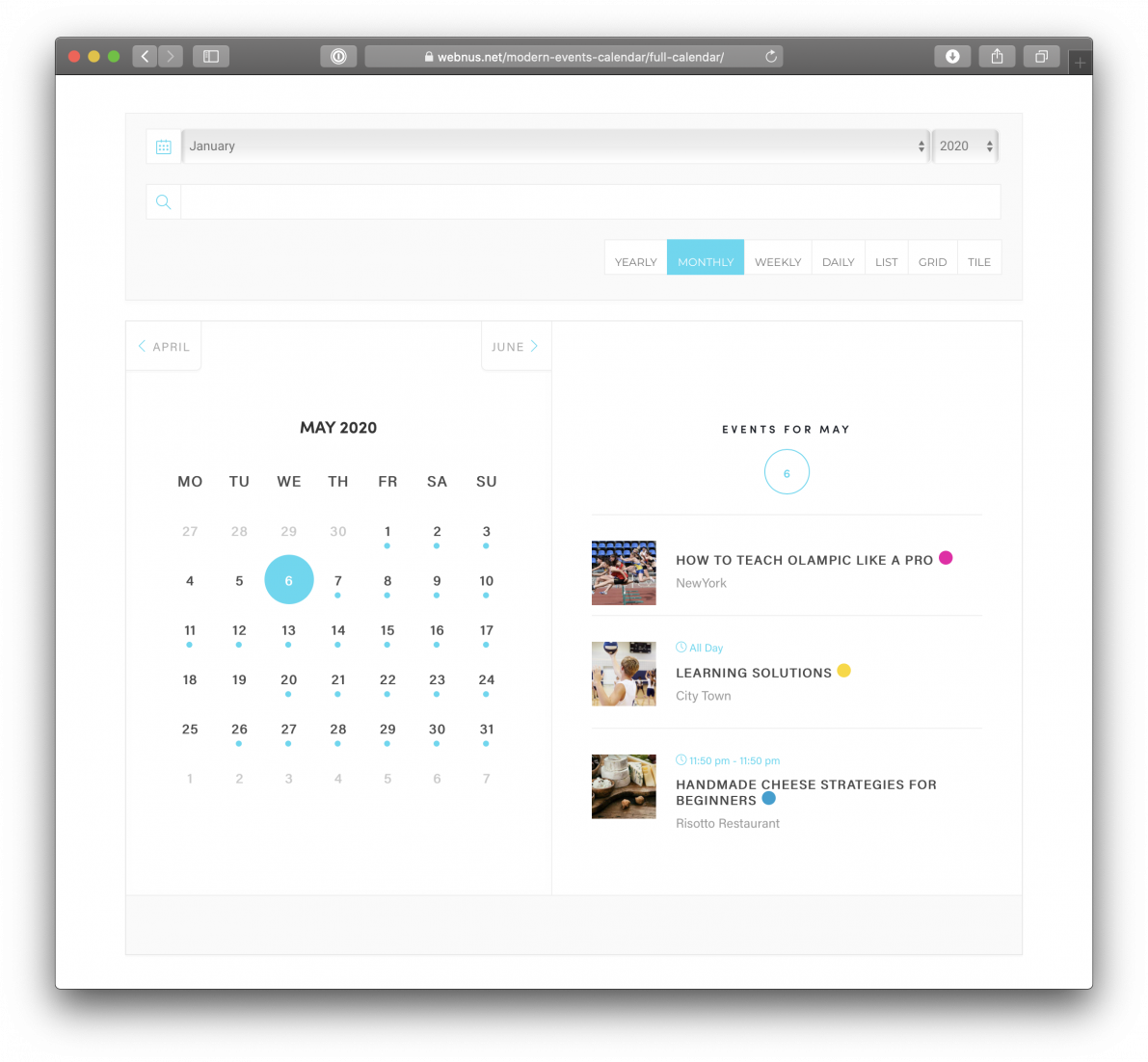 Which WordPress Calendar is Right For Me? The Events Calendar