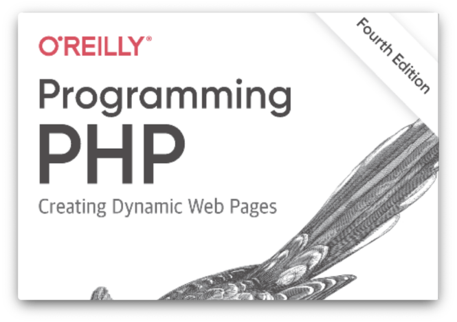 The cover of the Programming PHP book.