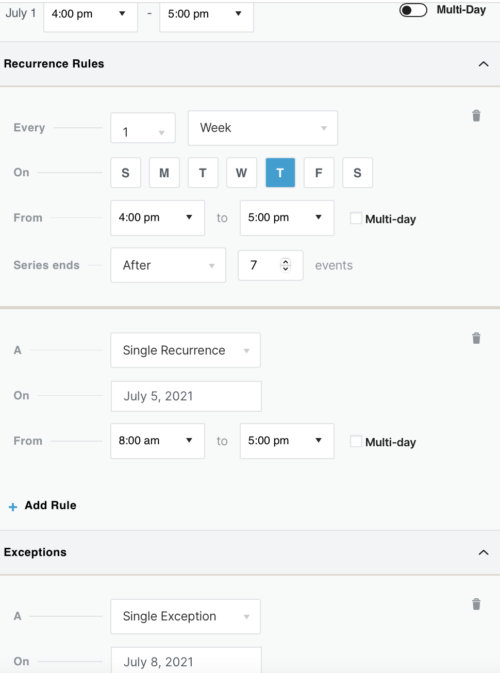 How to Add Recurring Events to a WordPress Site The Events Calendar