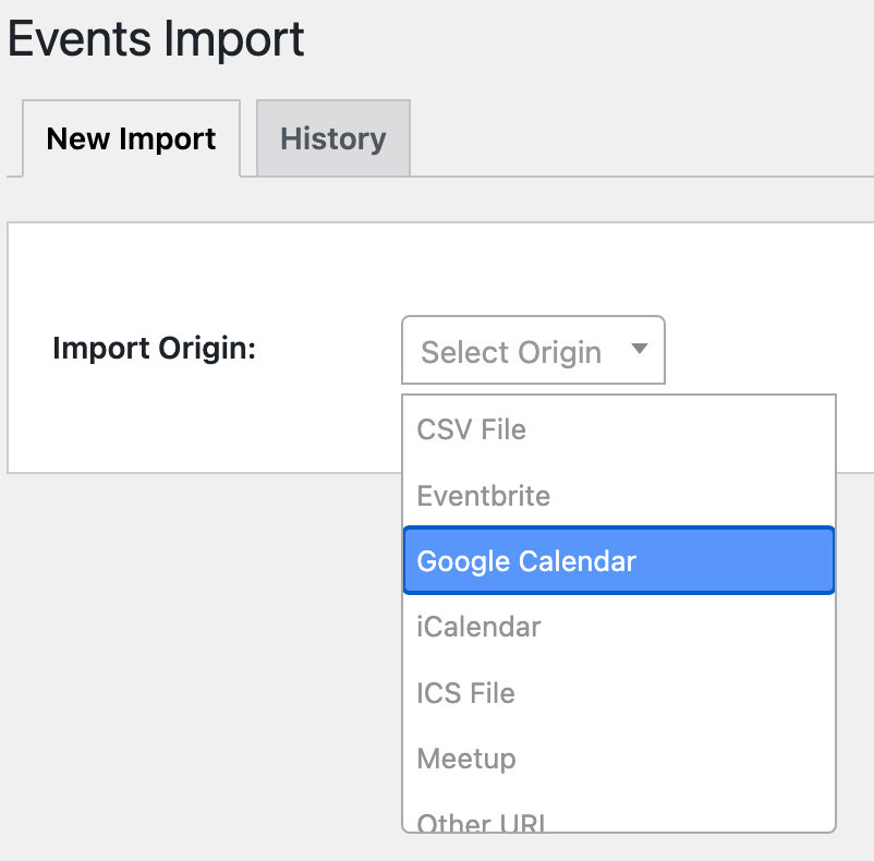 add a Google Calendar to WordPress