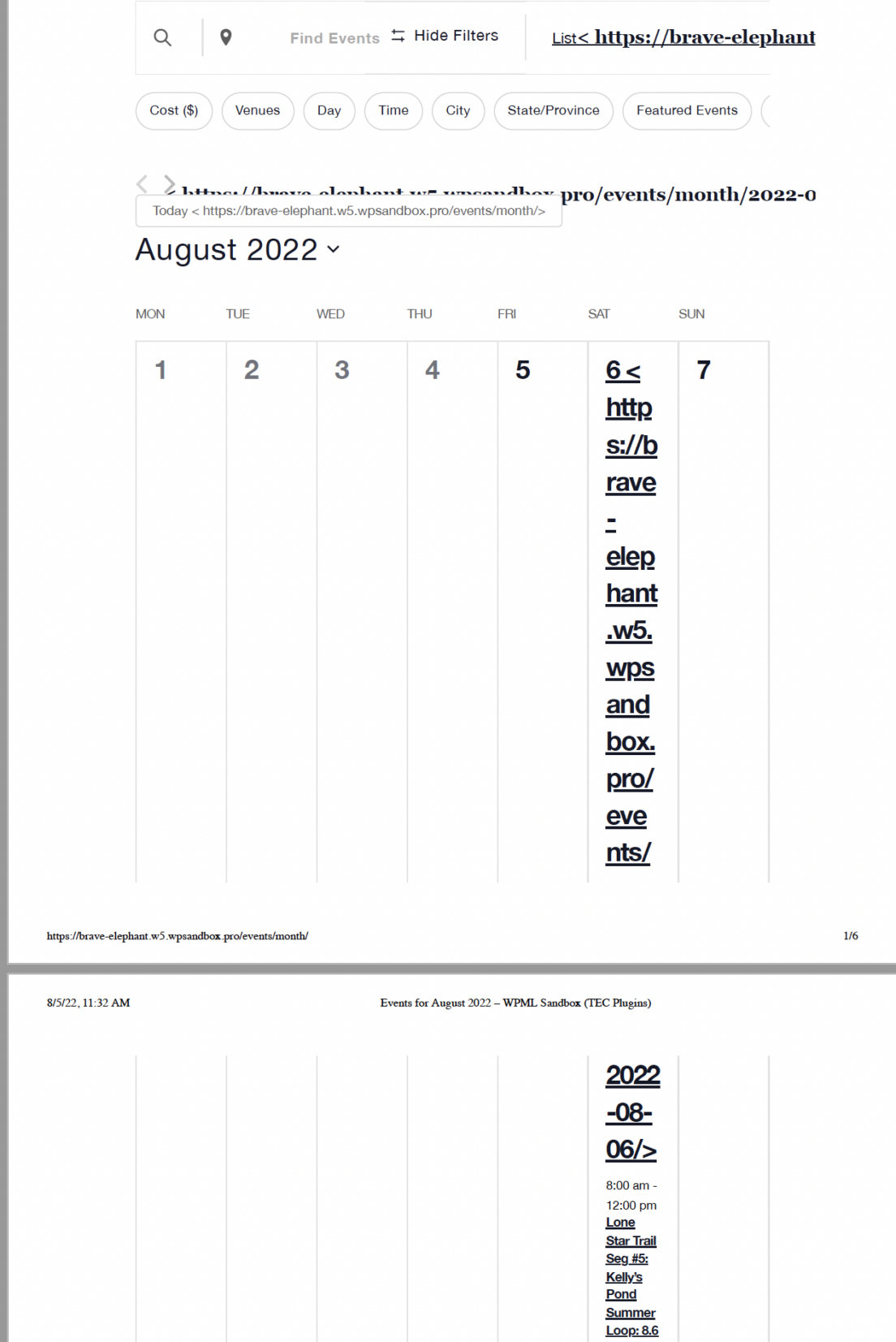 Your Calendar Now Looks Great in Print | The Events Calendar