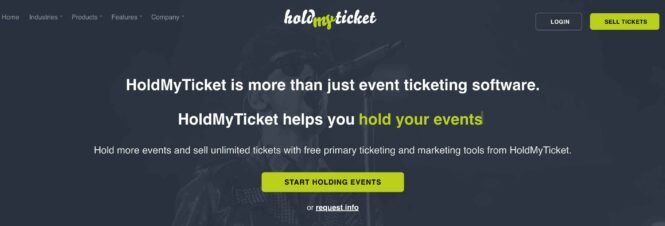 HoldMyTicket event ticketing platform