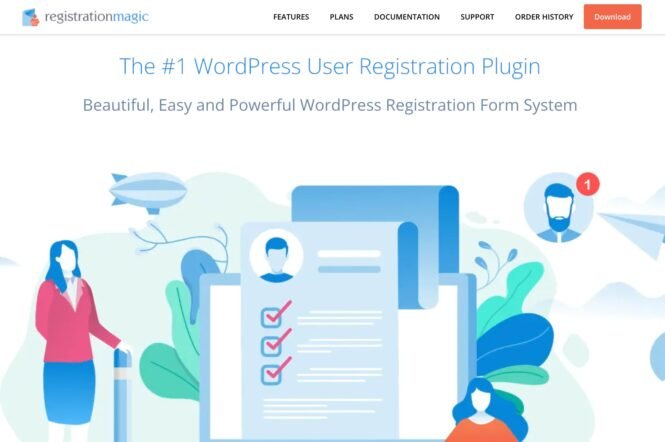 RegistrationMagic – WordPress user registration plugin