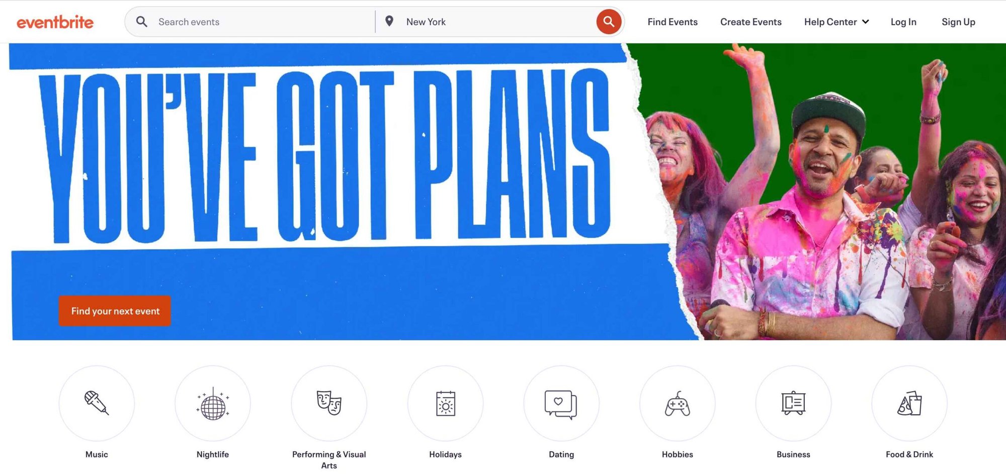 Eventbrite ticketing platform
