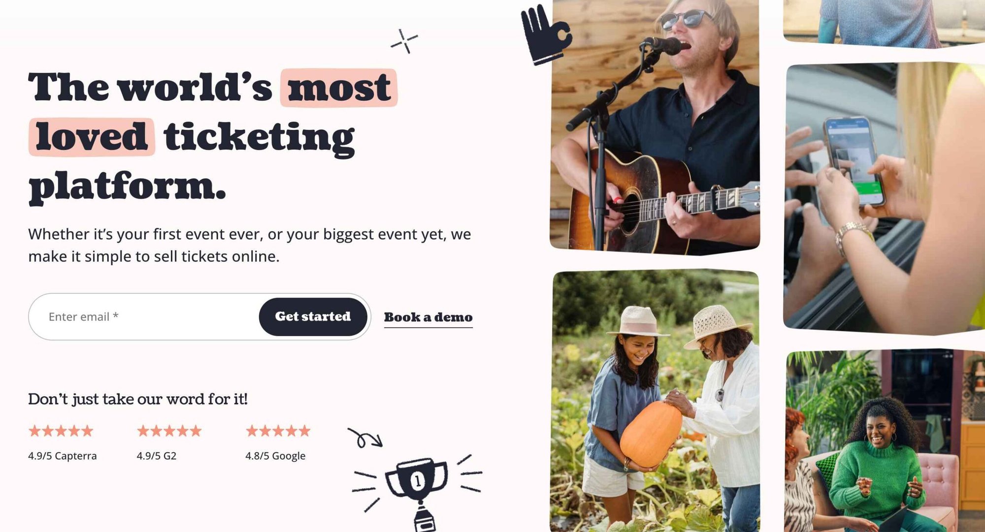 TicketTailor event creation and ticketing platform